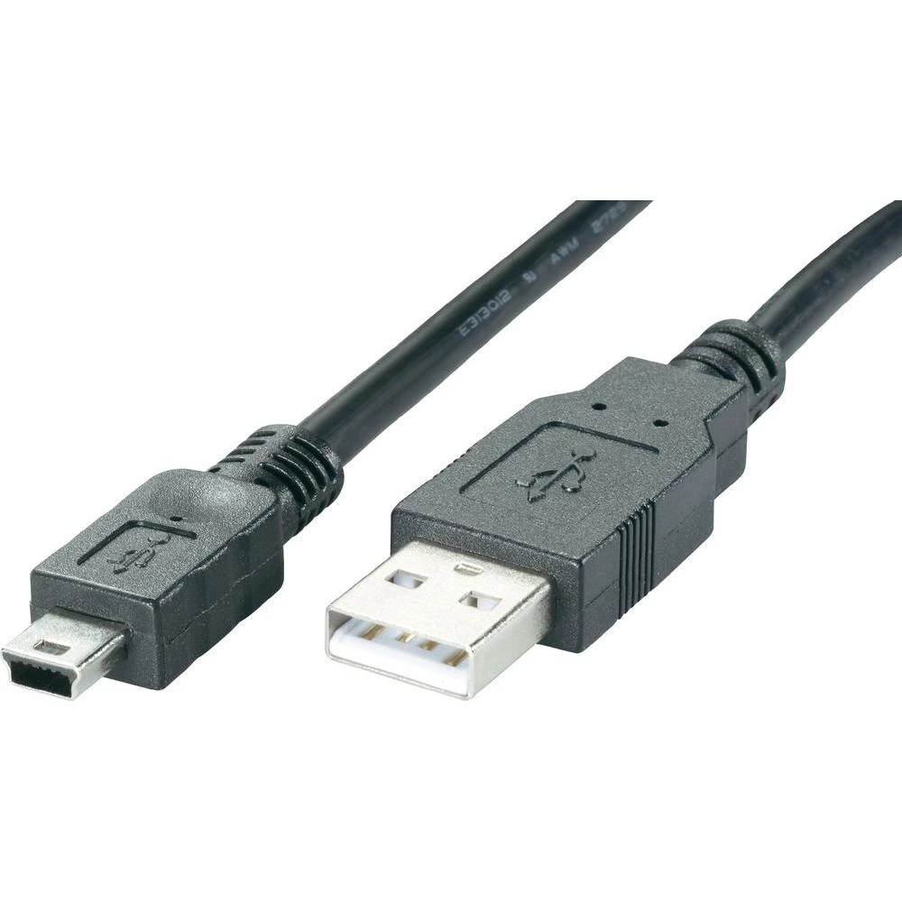 USB 2.0 kabal A/mini B 0,15 mConrad slika
