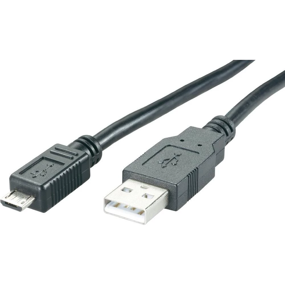 USB 2.0 kabal A/mikro B 0,3 mConrad slika