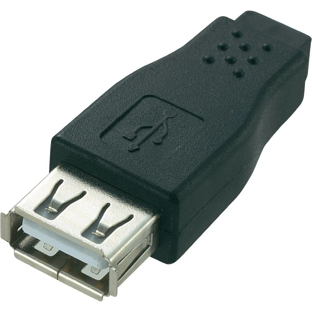 USB/USB Adapter USB 2.0 priključak A / USB 2.0 priključakMini-BCrna slika