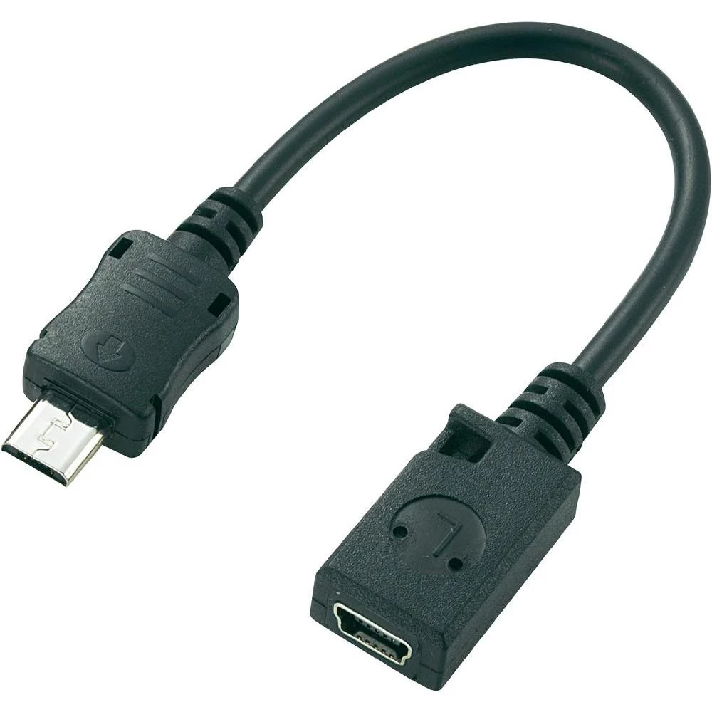 USB/VGA Adapter USB 2.0 utikač Micro-B / USB 2.0 priključak Mini-BCr slika