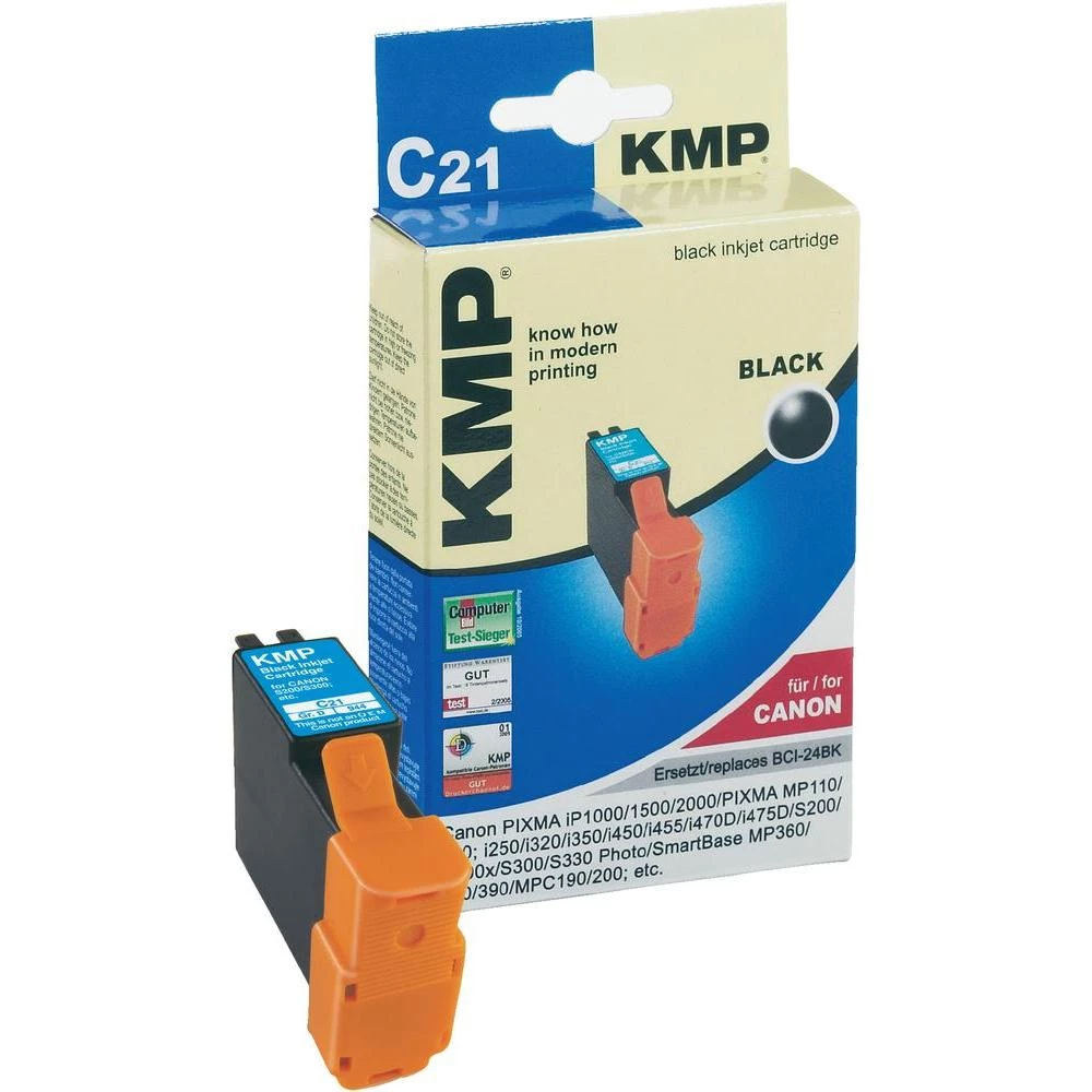 KMP patrona za ispis/tinta KMPza Canon S200/S300, crna slika