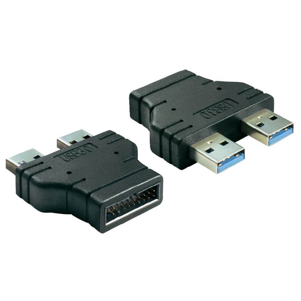 USB/USB Adapter USB 3.0 utikač intern 19-polni / USB3.0 utikač A<multise slika