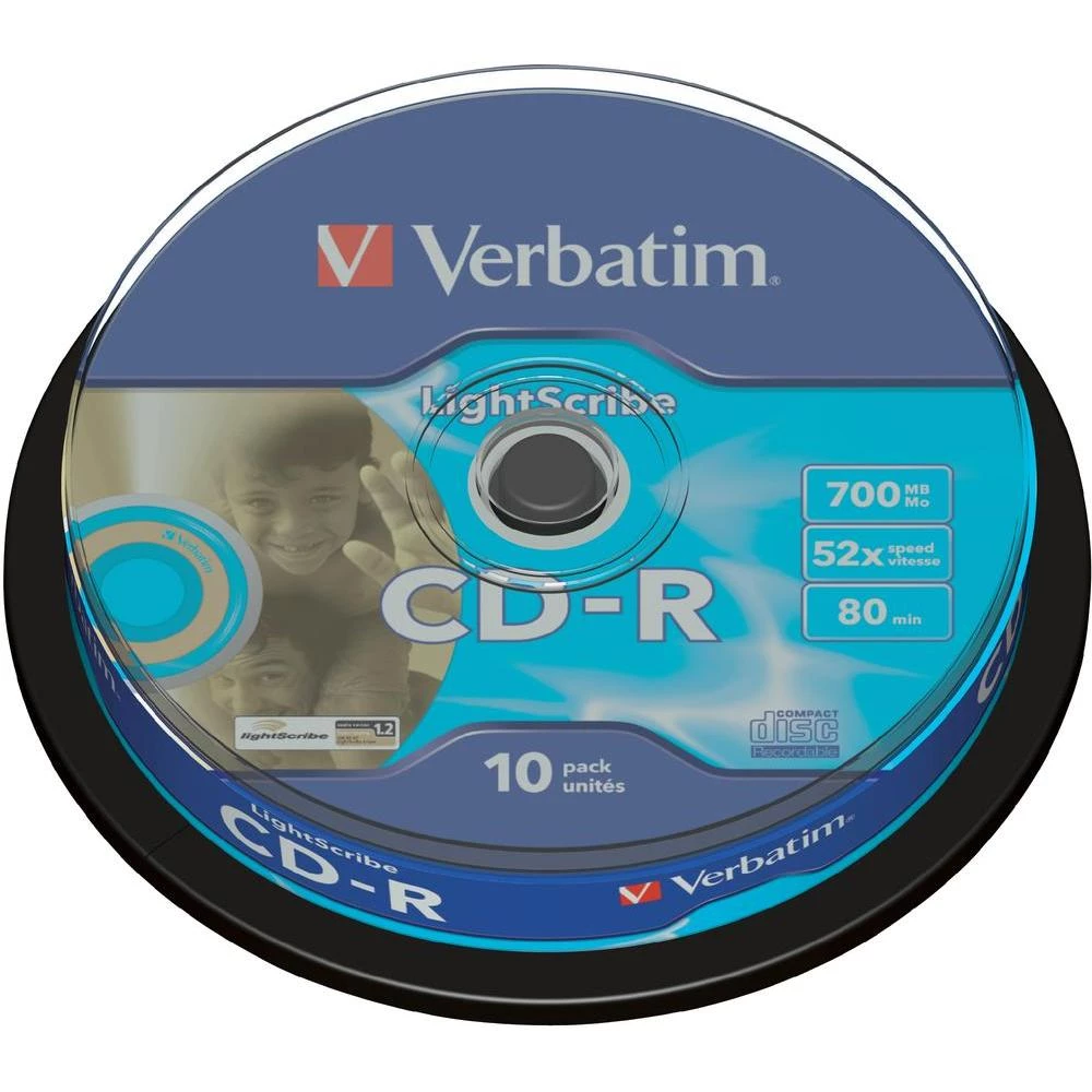 Verbatim VERBATIM CD-R80 700MB52X 10 K OS SP LIGHTS slika