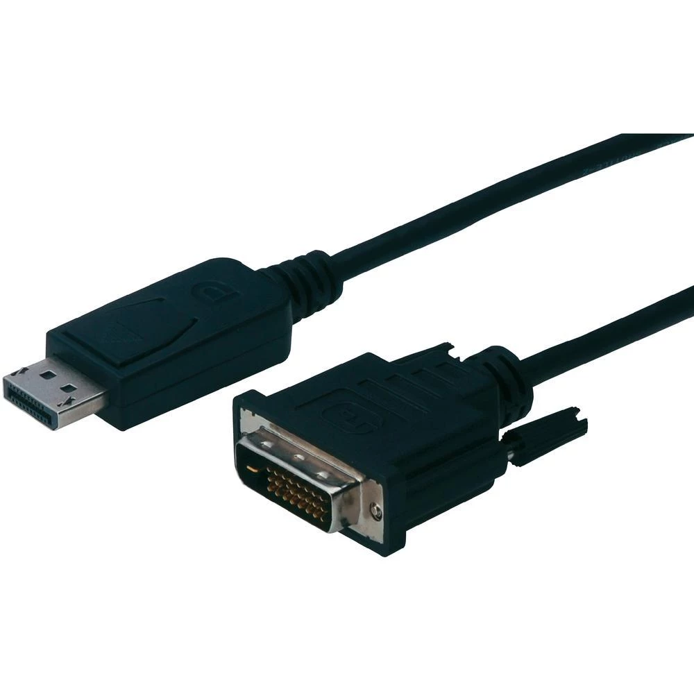 DISPLAYPORT / DVI- kabal 3 m,crni slika