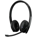 EPOS C20  Over Ear slušalice Bluetooth®  crna poništavanje buke slušalice s mikrofonom