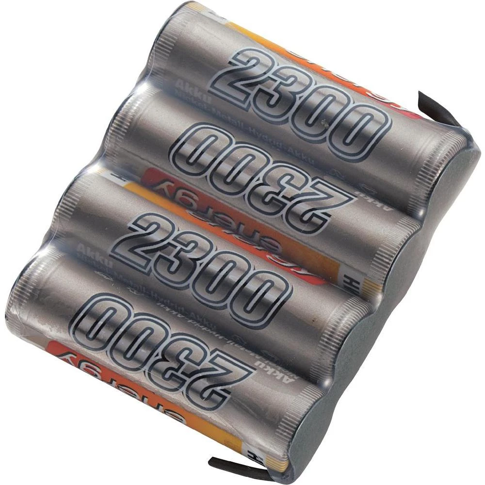 Pakovanja mignon-aku-baterija pljosnate slika