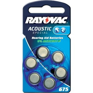 Baterija za slušni uređaj Rayovac HA675 slika
