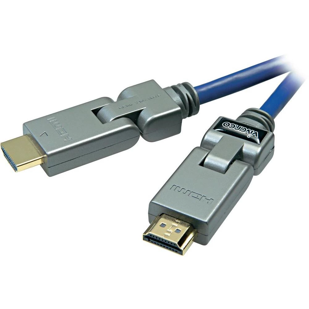 Sound & Image HDMI-Kabel 1,5 m sa zaokretnim utikačem 1,5 m slika