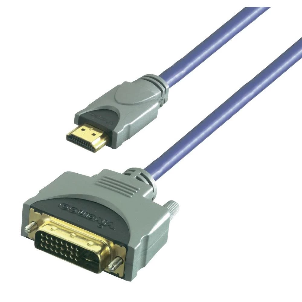 Sound & Image Adapter kabel HDMI-utikač / DVI-D-utikač 2 m slika