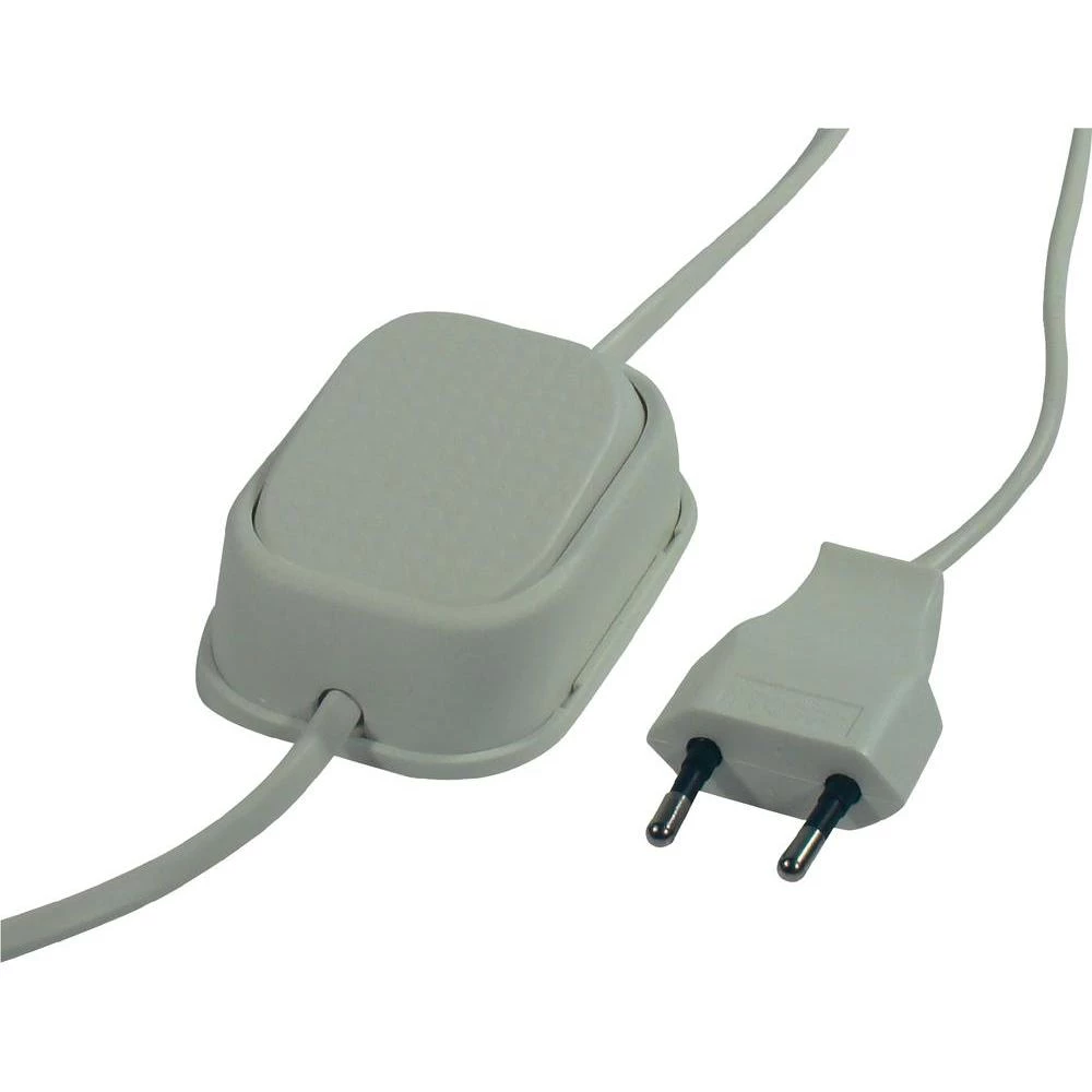 interBär Stopalni među prekidač, 1-polni, bijela, maks. 500W slika