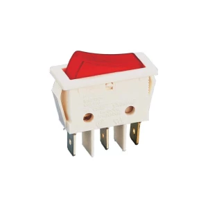 Osvjetljena klecna sklopka 250V/AC 16 A B116C1G00000 1 x uklop/isklop slika