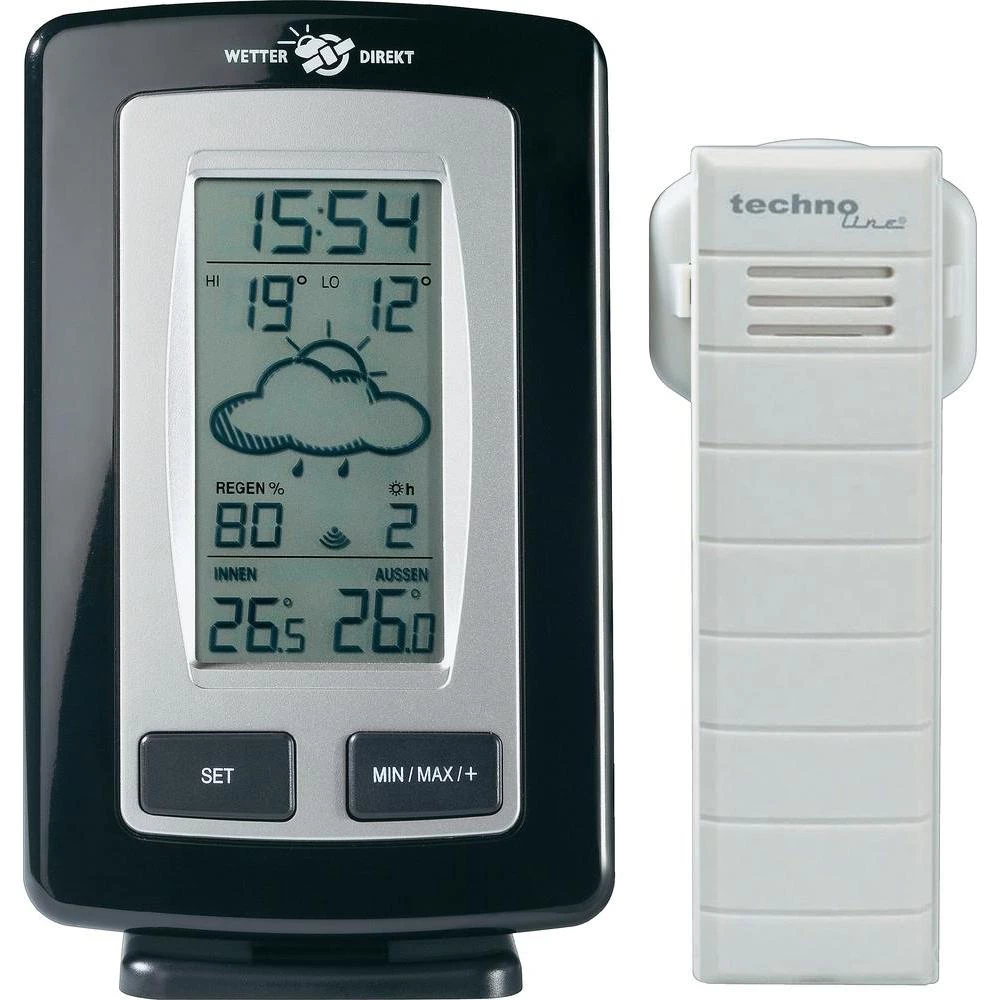 Bežična meteorološka stanica sa satelitskom potporom TechnoLine WD1070, prognoza slika