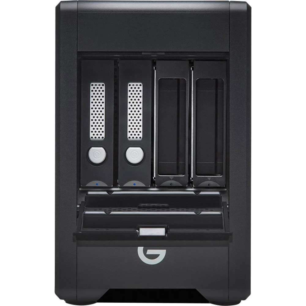 Vanjski sustav Multi-tvrdog diska 20 TB G-Technology G-SPEED Shuttle ev Crna Thunderbolt 3 Podržava RAID slika