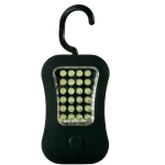 Ručna LED-svjetiljka Gigalite24+4, 30700019, vrijeme sv.: 20 h, crne boje, težin