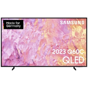 Samsung 2023 Q60C QLED QLED-TV 214 cm 85 palac Energetska učinkovitost 2021 F (A - G) WLAN, UHD, Smart TV, qled, ci+, dv slika