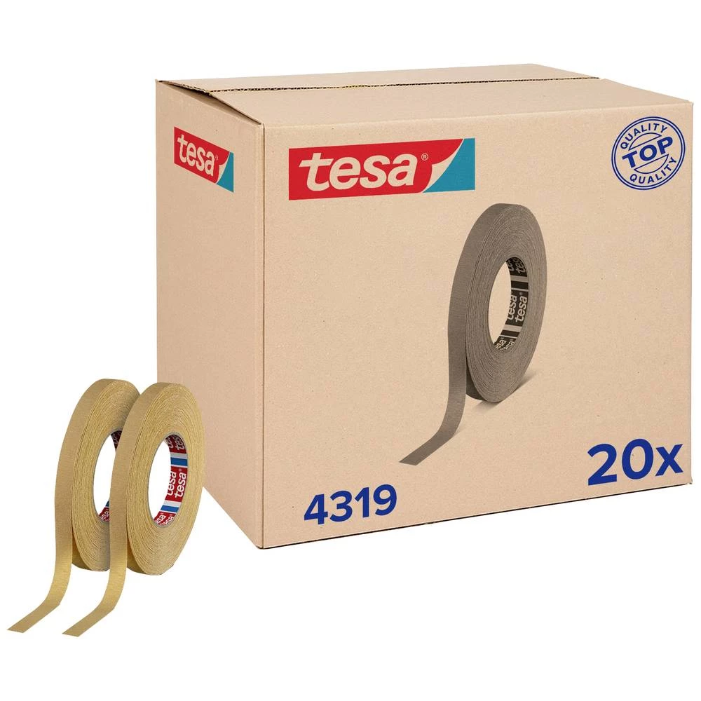 tesa tesakrepp 4319 für Kurven 04319-00005-00 mekana traka tesakrepp® svijetlosmeđa (D x Š) 50 m x 15 mm 20 St. slika