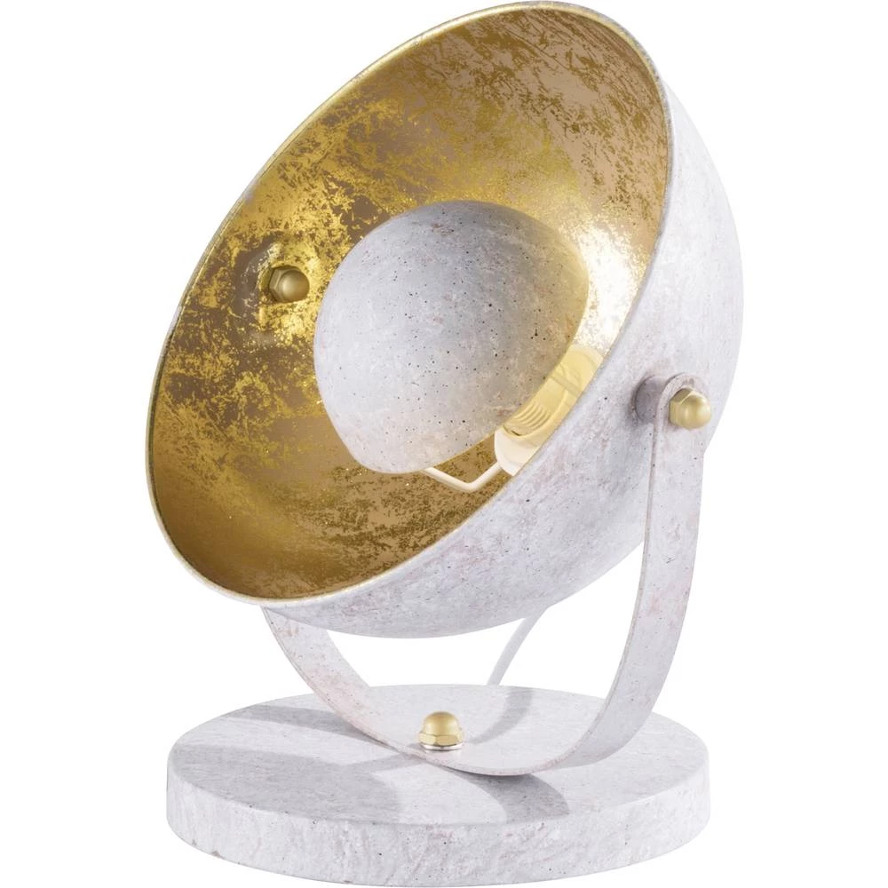 WOFI Stajaće/stolne svjetiljke Stolna svjetiljka Mona 8019.01.50.8000 Betonska optika boja, Zlatna E14 slika