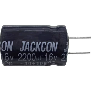 Elektrolitski kondenzator (OxV) 13 mm x 26 mm raster 5 mm 470F63 V slika