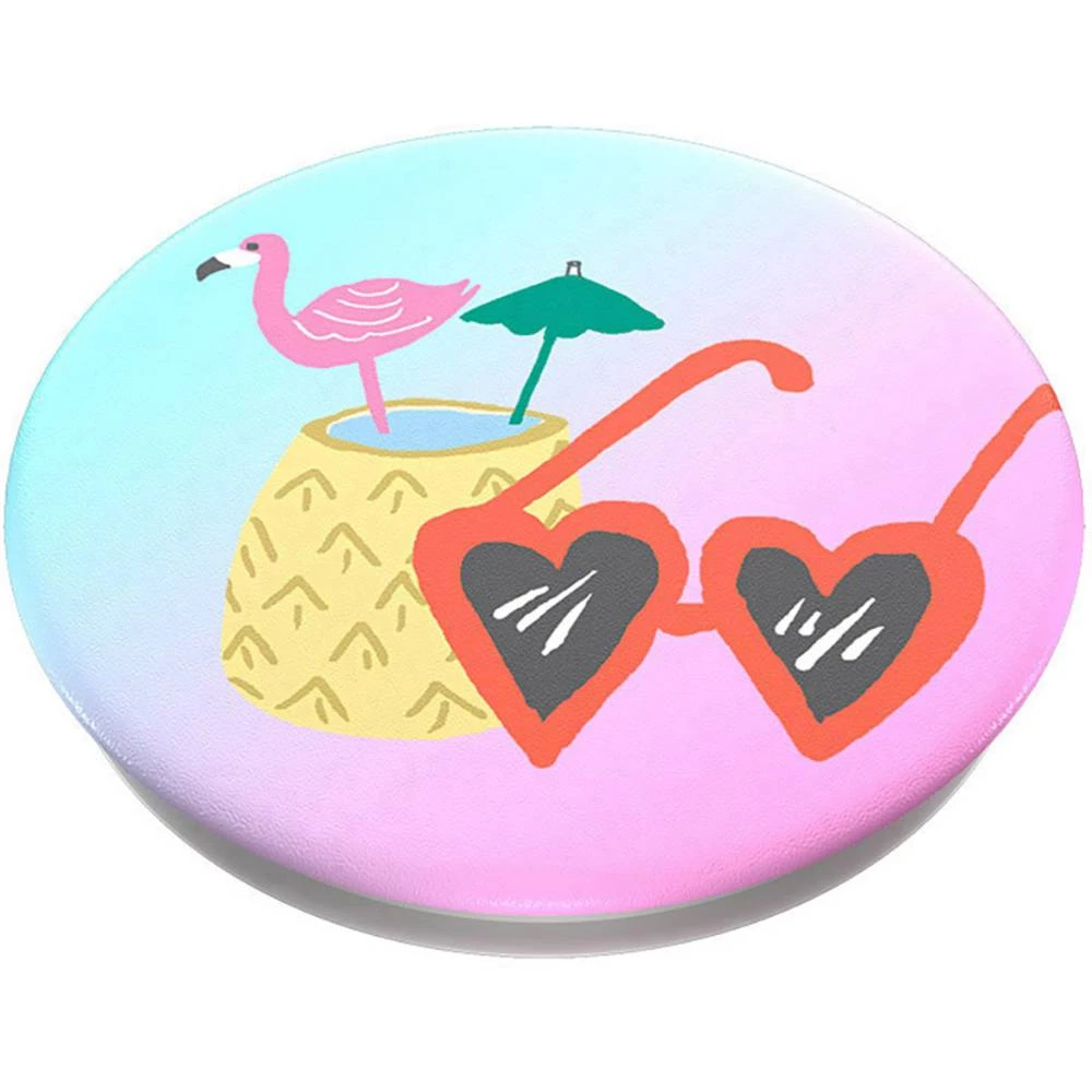 POPSOCKETS Poolside Stalak za mobitel Plava boja, Ružičasta slika