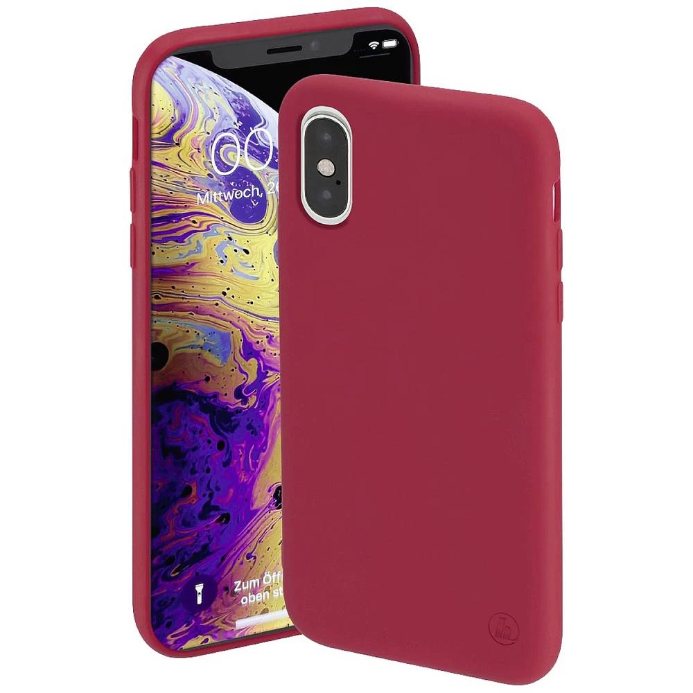 Hama Finest Feel etui Apple iPhone X, iPhone XS crvena slika