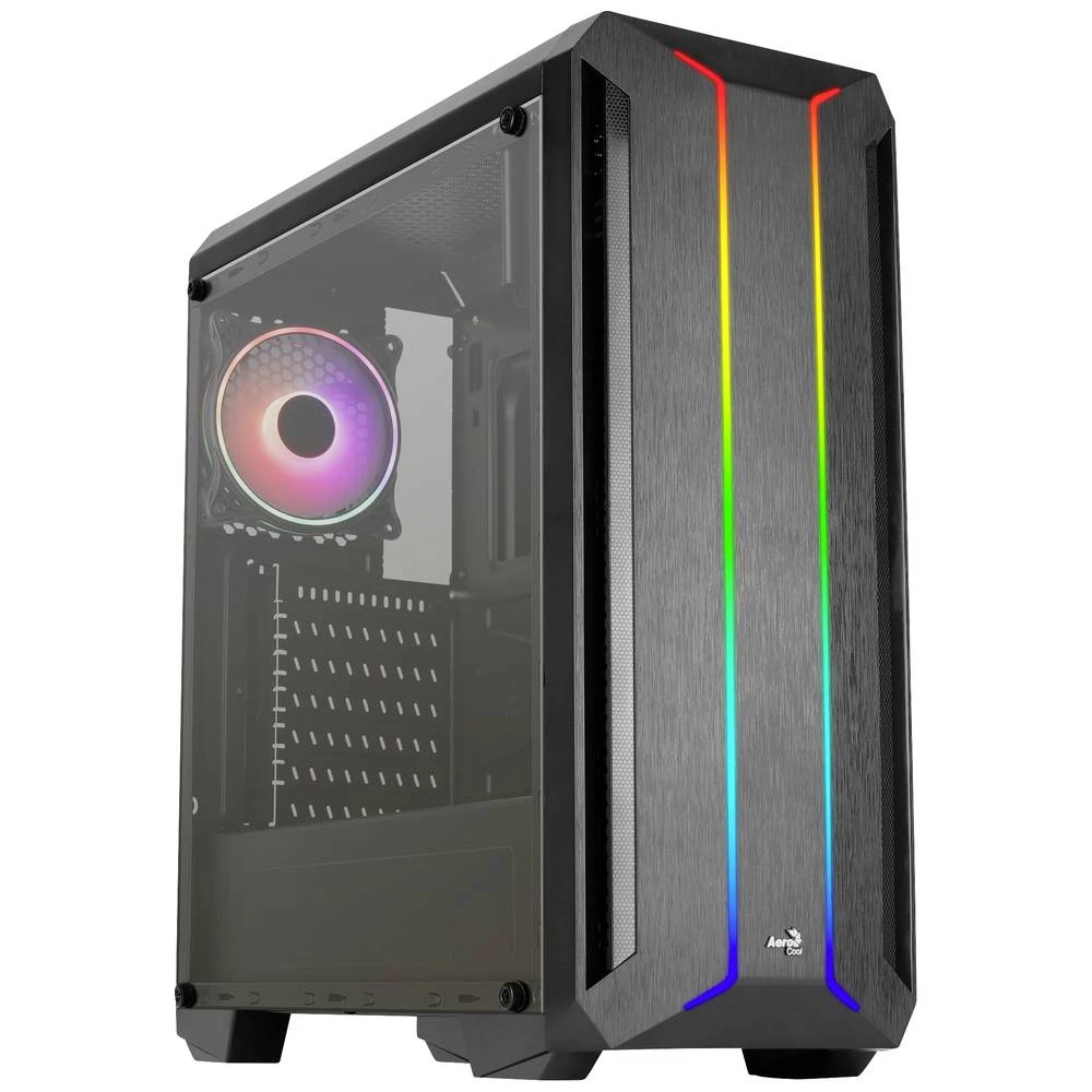 AeroCool Skyline-A-BK-v2 midi-tower kućište za računala crna slika