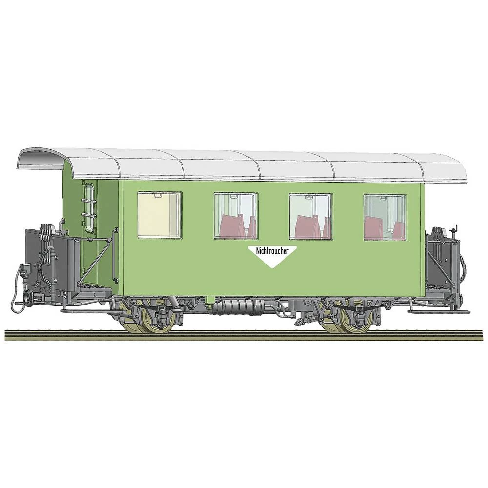 Roco 34100 H0e Spantenwagen iz ÖBB-a Tip Bi/s nepušači s wc-om slika