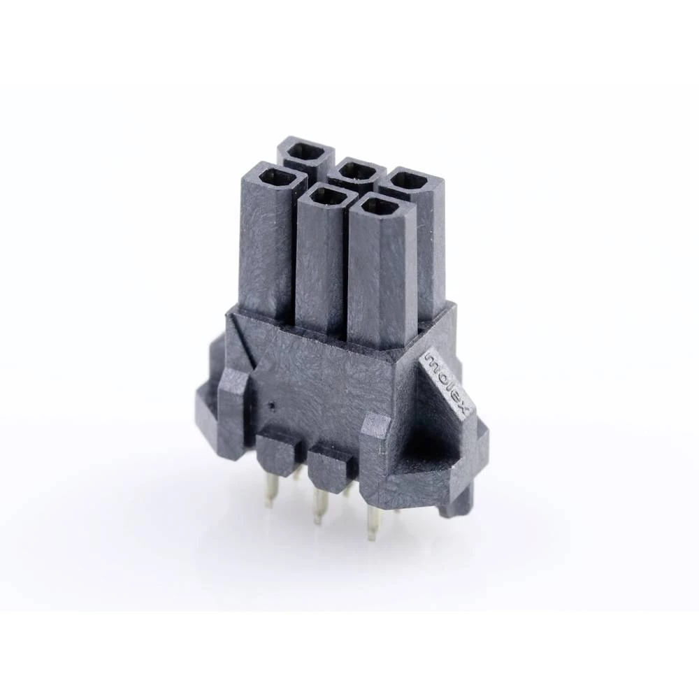 Molex ugradna standardna letva s muškim kontaktima Ukupan broj polova 6 447690602 1 St. Tray slika
