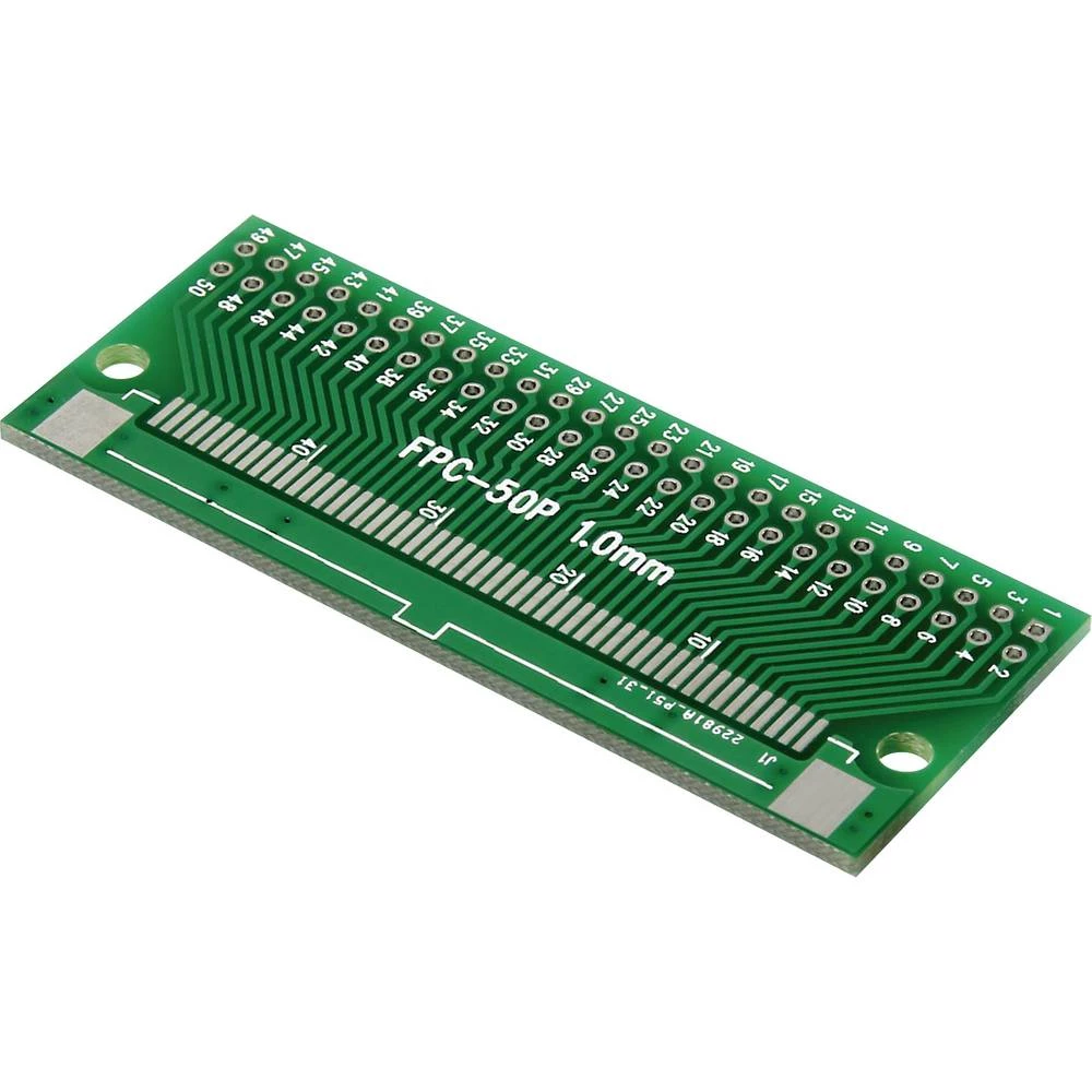Conrad Components FPC50P Eksperimentalna ploča Epoksid (D x Š) 26 mm x 24 mm 35 &micro;m Raster 2.54 mm Sadržaj 1 ST slika