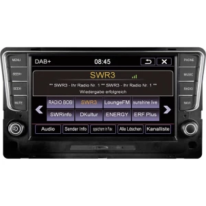 ESX VN810-VW-G7-DAB Navigacijski uređaj, instalacija tvrdog diska Priključak na upravljaču vozila, Priključak za stražnje kamere slika
