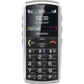 Emporia Classic V26 Senior mobilni telefon Stanica za punjenje, SOS ključ Srebrna slika
