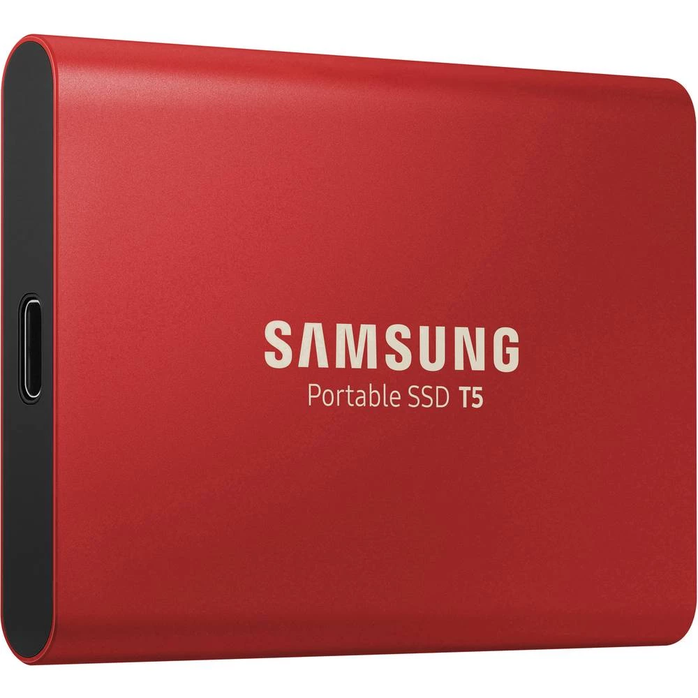 Vanjski SSD tvrdi disk 1 TB Samsung Portable T5 Crvena USB-C&trade; USB 3.1 slika