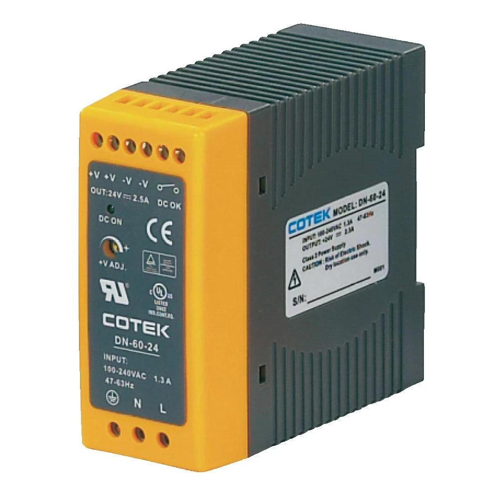 Cotek DN 60-15 Adapter napajanja za profilne šine slika