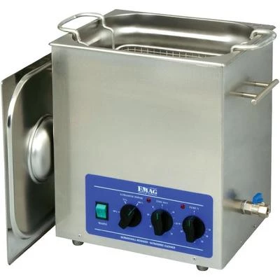 Ultrazvučni čistač 12 l 300 x 240 x 200 mm Emag EMMI 120HC Snaga(max.) 600 W Kuć slika