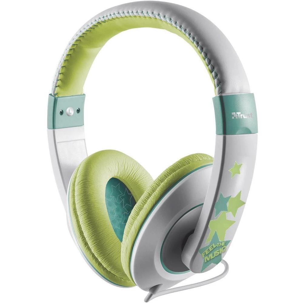 Trust Sonin Slušalice za djecu, siva, zelena 19558 slika