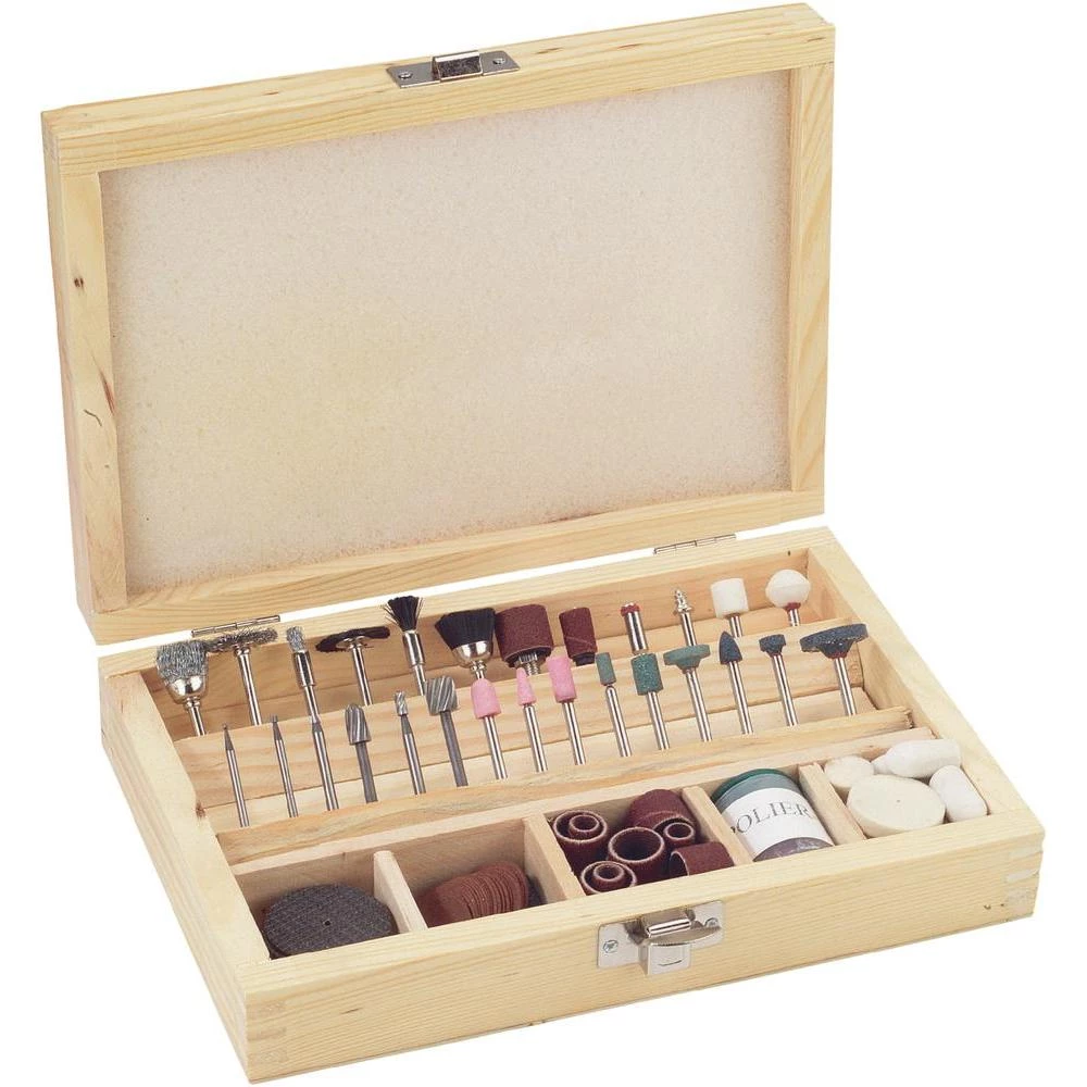 Univerzalni set za brušenje, rezanje i poliranje 100 djl. Osovina slika