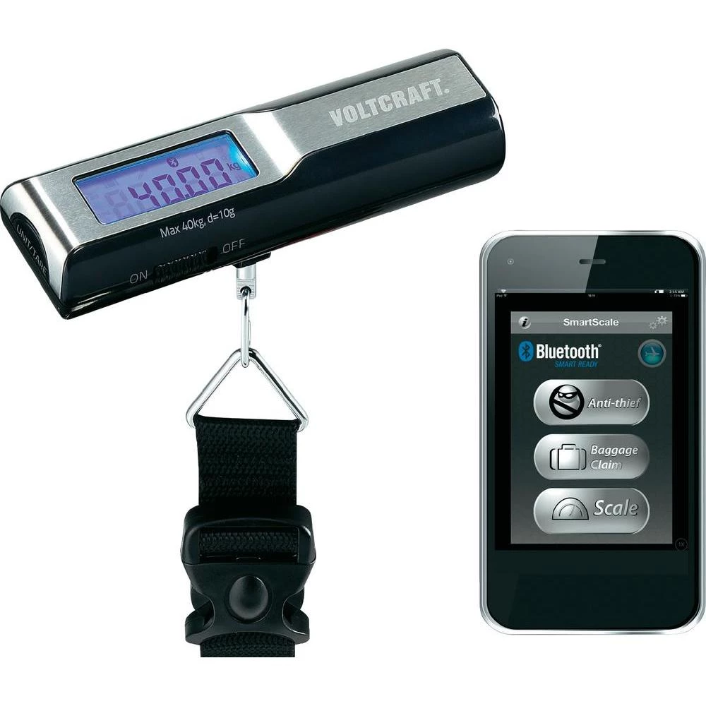 Vaga za prtljagu Voltcraft s mobilnom funkcijom BLS-40 slika