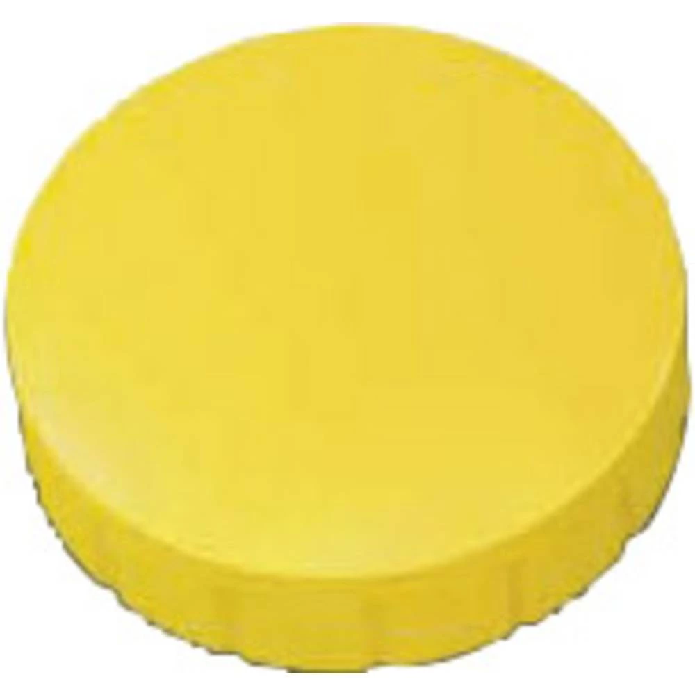 Maul Magnet MAULsolid (&Oslash; x V) 24 mm x 8 mm Okrugli Žuta 10 ST 6162413 slika