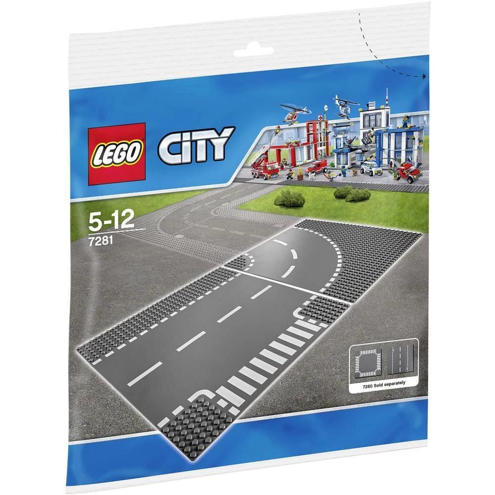 Zavoj/T-raskrsnica LEGO City 7281 4519562 slika