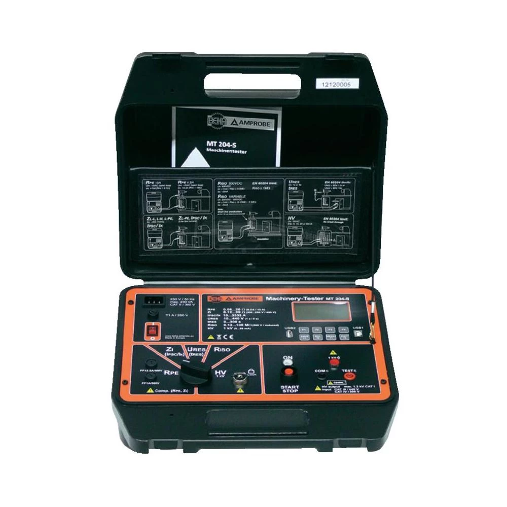 Tester strojeva Beha Amprobe 9085 MT 204-S, DIN VDE 0411-1,IEC/ES 61010-1 345463 slika