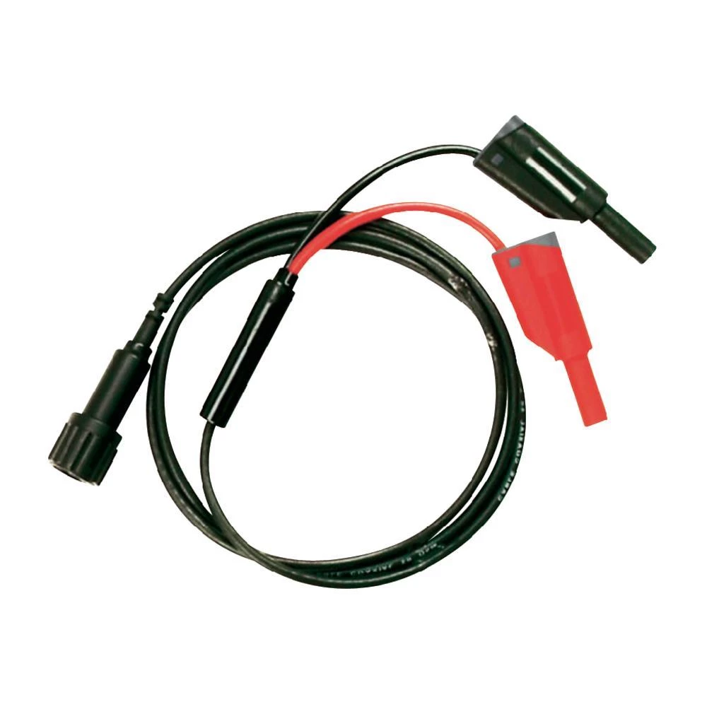 Mjerni kabel Testec 8076-50-100-S, 100 mm, crne i crvene boje slika