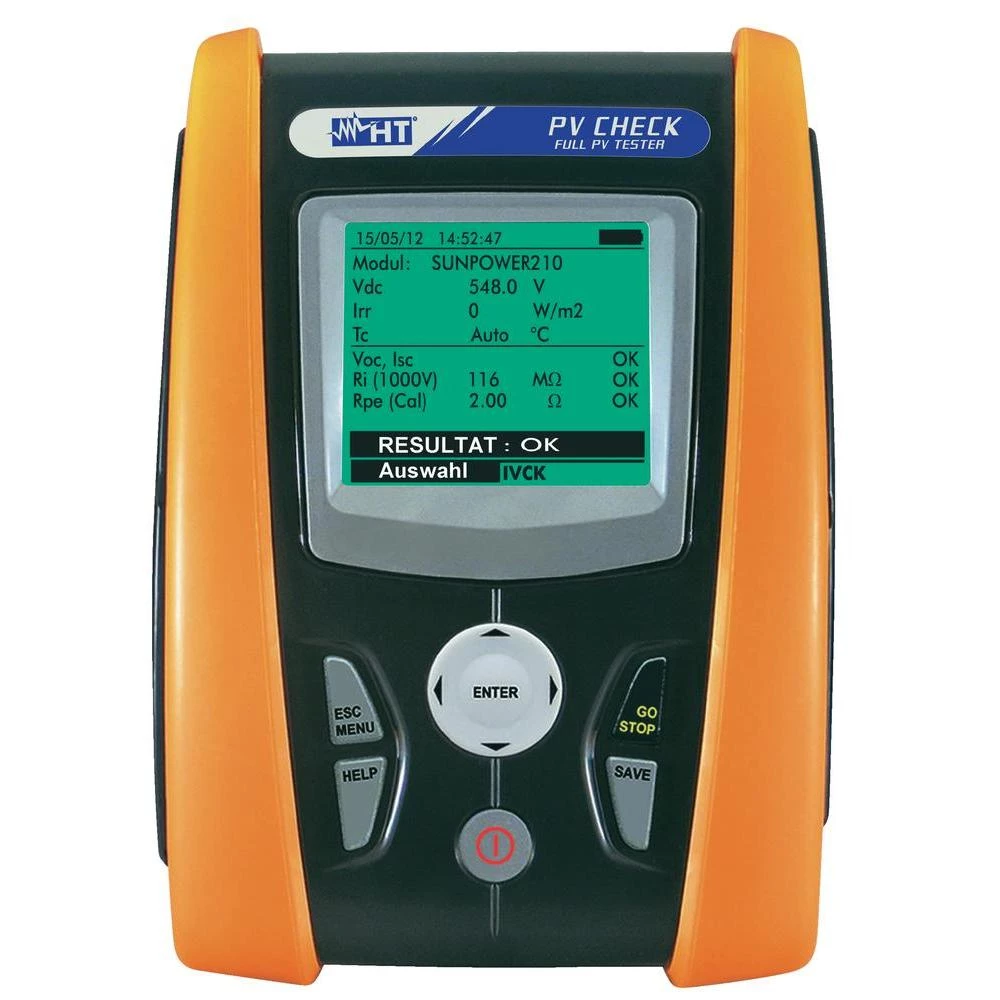 Solarni mjerač, fotovoltaičnimjerač HT Instruments PVCHECK 1009500 slika