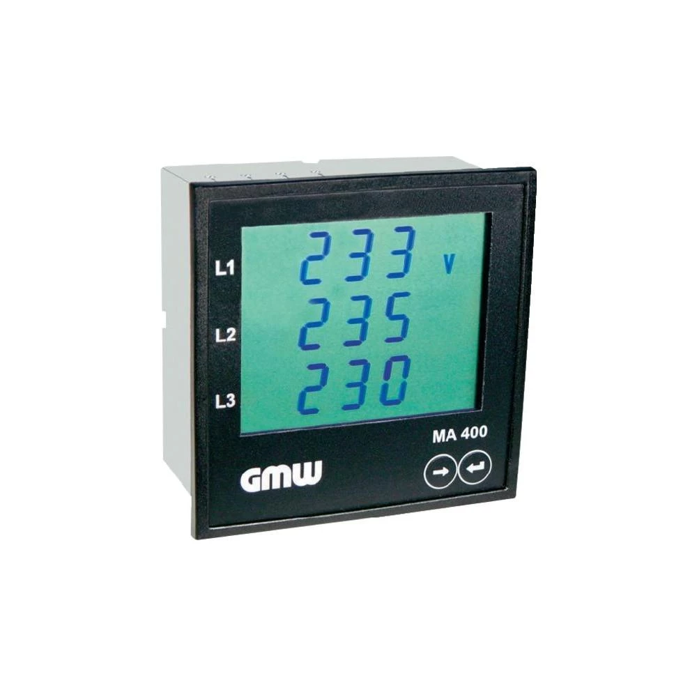 Višenamjenski mjerač snage GMW MA 400 AM, 3 x 400 V/AC, 3 x5 A/AC, dimenzija: 92 slika