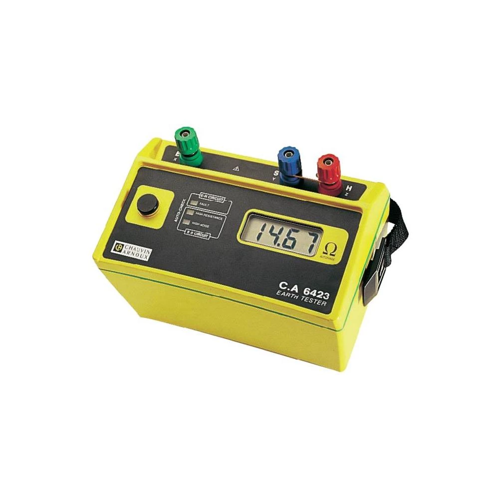Mjerač uzemljenja, mjerač otpora uzemljenja Chauvin Arnoux CA6423, CAT III 42 V slika