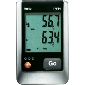 Uređaj za pohranu podataka temperature Testo 176 T4, 2 mio.vrednosti, tip T: -20 slika
