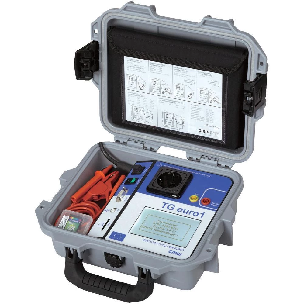 Tester GMW TG Euro 1+, sukladno s VDE 0701, VDE 0702 61000 00601 slika