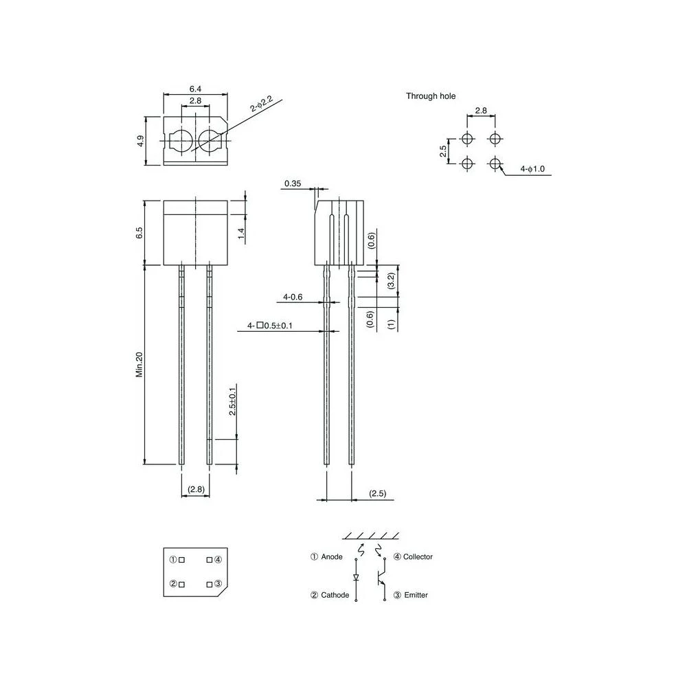 ROHM Semiconductor RPR-220-Foto reflektor slika