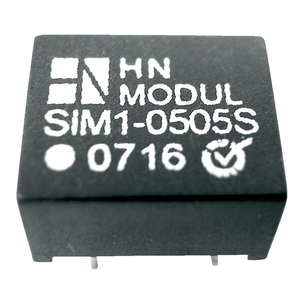DC/DC Pretvarač SIM1-0505S-DIL8, 5 V ulaz, +5 V izlaz, +100mA, 1 W slika