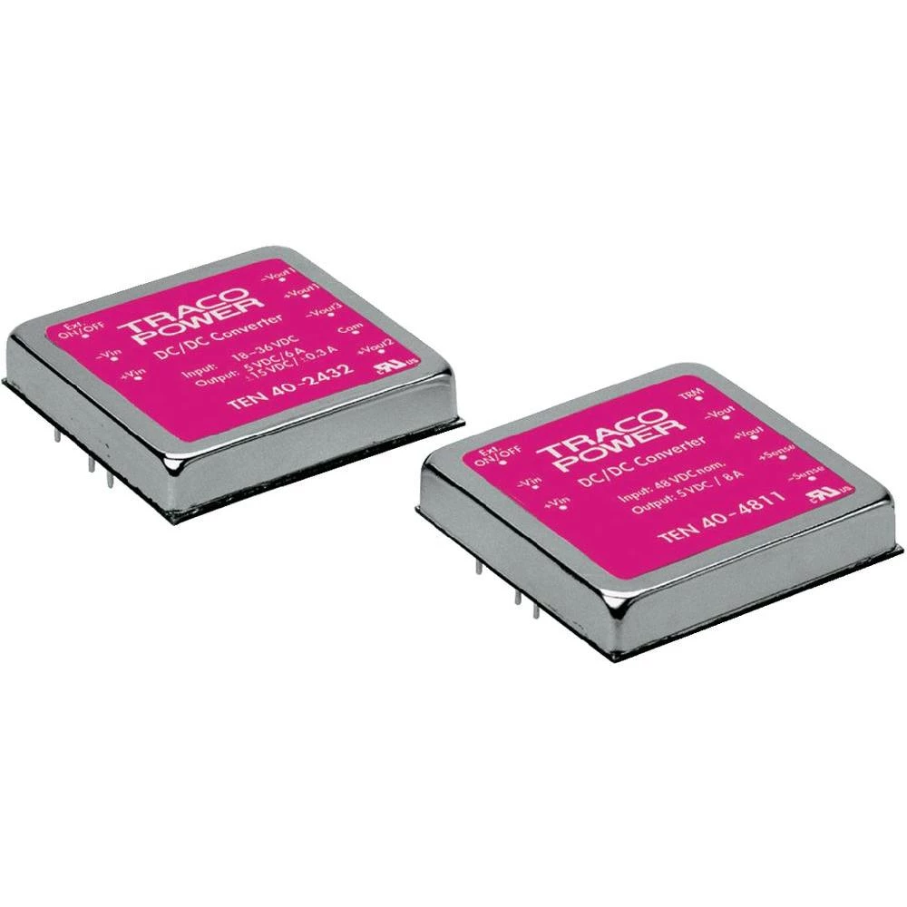 DC/DC Pretvarač TracoPower TEN 40-1211, serije TEN 40, ulaz2:1, 9-18 V/DC ulaz, slika