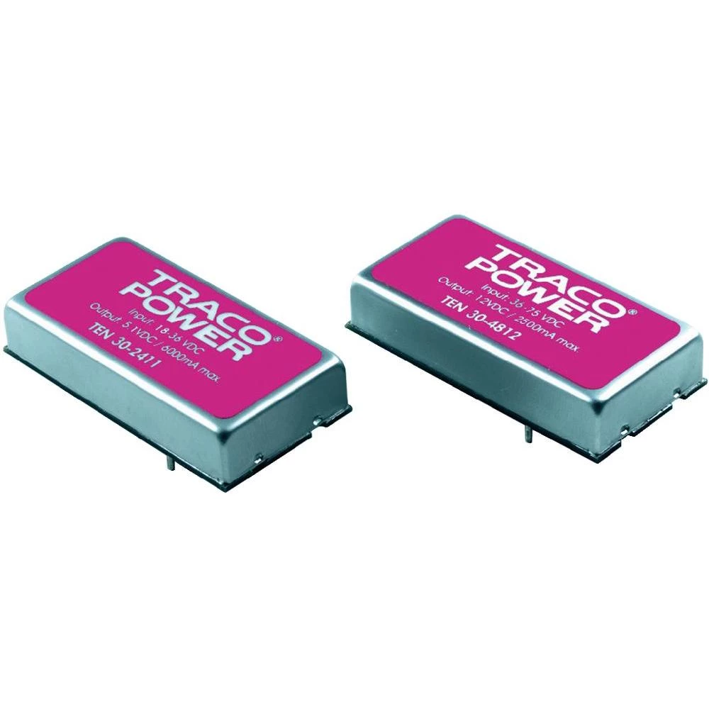 DC/DC-Pretvarač TEN 30 Serije, 30 Watt, 2:1 ulaz TracoPowerTEN 30-4811 In 36 - 7 slika