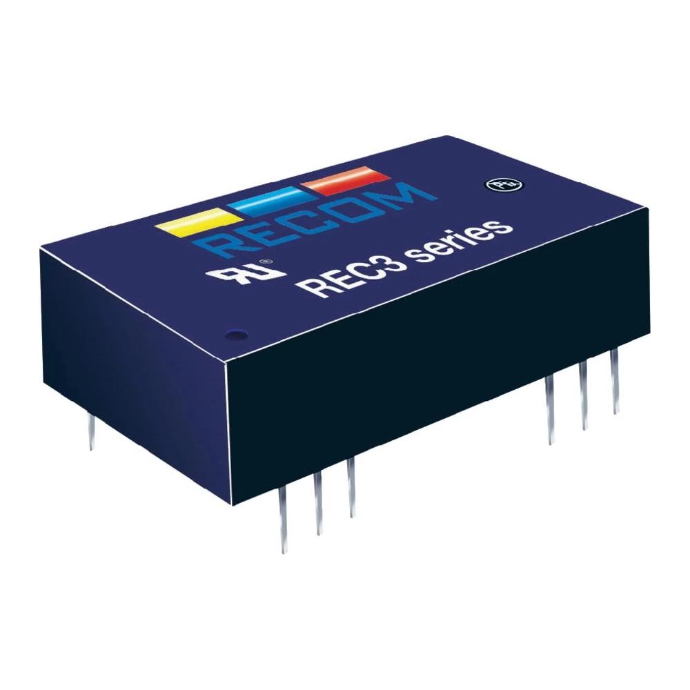 DC/DC Pretvarač Recom International REC3-2405SR/H1, serijeREC3-xR, 24 V/DC ulaz, slika